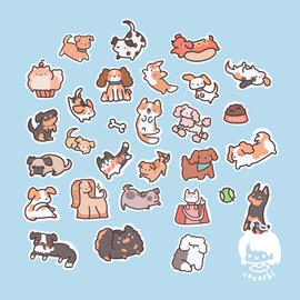 dog stickers