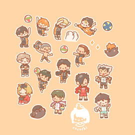haikyuu stickers